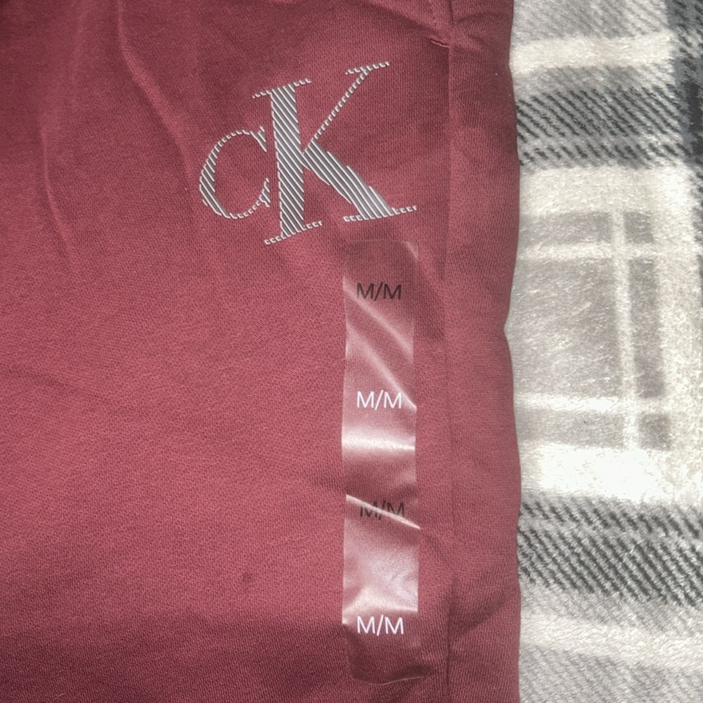 Maroon Women’s Calvin Klein Sweatpants - Picture 2 of 5